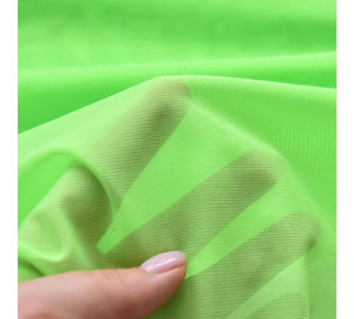 07 Флуо-лайм сетка-стрейч, Fluorescent Green, Carvico, Италия