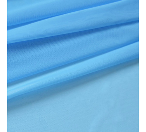 11/2 Светло-голубая сетка-стрейч, Etereo, Carvico, Италия