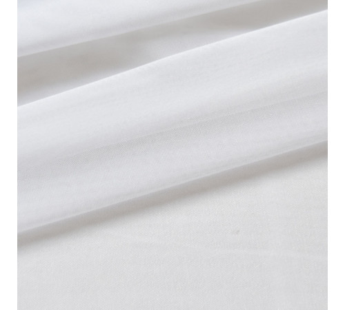 01 Белая сетка-стрейч 702-0028 Bianco, Carvico, Италия