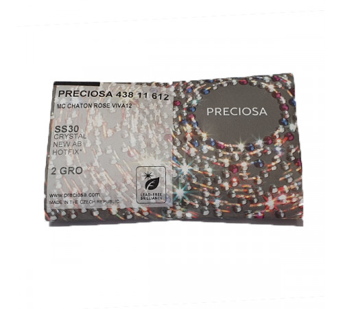 MC CHATON ROSE VIVA 12 SS30 CRYSTAL AB HOTFIX