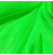08 Флуо-зеленый стрейч фатин