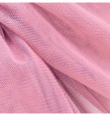 36 Розовый холодный стрейч фатин