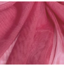 41 Коралловый стрейч фатин
