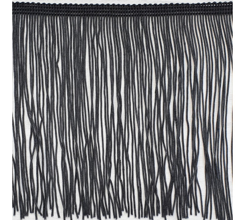 04 Темно-серая бахрома 15см, anthracite