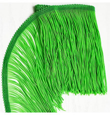 08 Флуо-зеленая бахрома 15см, light green