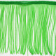 08 Флуо-зеленая бахрома 15см, light green