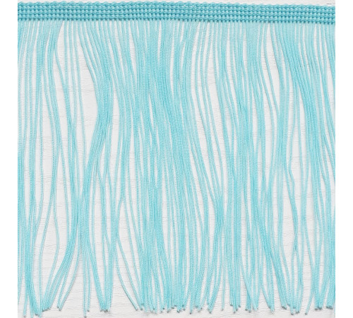 10 Мятно-голубая бахрома 15см,  blue lagoon