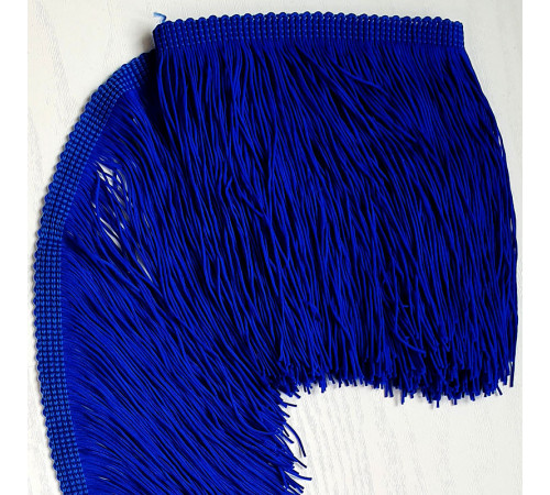 24 Темно-синий электрик бахрома 15 см, electric royal