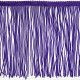 25 Ежевично темно-синяя бахрома 15 см, notturno