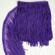 31 Темно-лиловая бахрома 15 см, purple