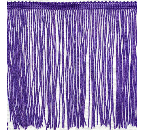 31 Темно-лиловая бахрома 15 см, purple