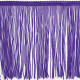31 Темно-лиловая бахрома 15 см, purple