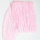 34 Светло-розовая бахрома 15 см, sugar pink