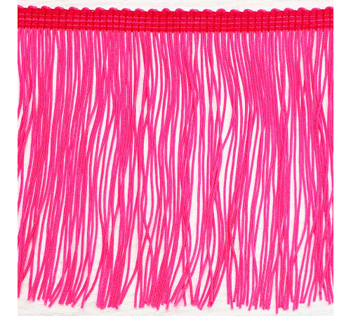 38 Флуо-розовый бахрома 15 см, cerise
