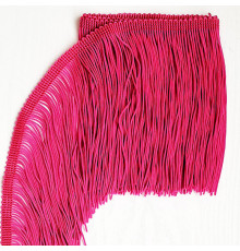 39 Флуо-темно-розовая бахрома 15 см, electric pink