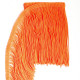 42 Коралловая теплая бахрома 15 см, sunglow