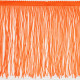 42 Коралловая теплая бахрома 15 см, sunglow
