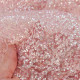 35-1 Розово-белое деграде глиттерная ткань, крупные блестки