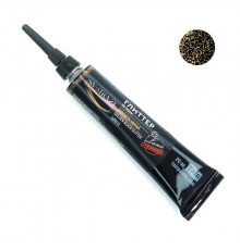 Золотисто-черный глиттер Tair, 20 мл