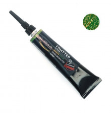 Золотисто-зеленый глиттер Tair, 20 мл