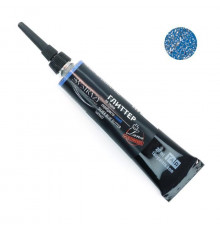 Серебристо-синий глиттер Tair, 20 мл