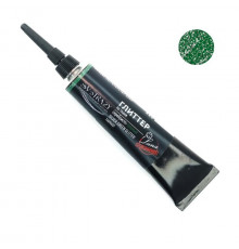 Серебристо-зеленый глиттер Tair, 20 мл