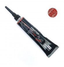 Серебристо-красный глиттер Tair, 20 мл