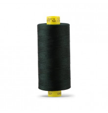 16-1 Черно-зеленый. Нитки GUTERMANN Mara 120 №707 