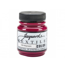 Краска по ткани "Jacquard Textile Colors" №109 темно-бордовый (каштан)