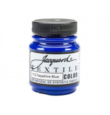 Краска по ткани "Jacquard Textile Colors" №112 сапфировый синий