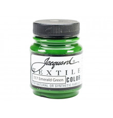 Краска по ткани "Jacquard Textile Colors" №117 изумрудный зеленый