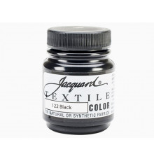 Краска по ткани "Jacquard Textile Colors" №122 черный