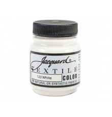Краска по ткани "Jacquard Textile Colors" №123 белый