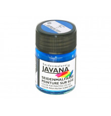 21  голубая  8104 Javana краска по шелку 50мл