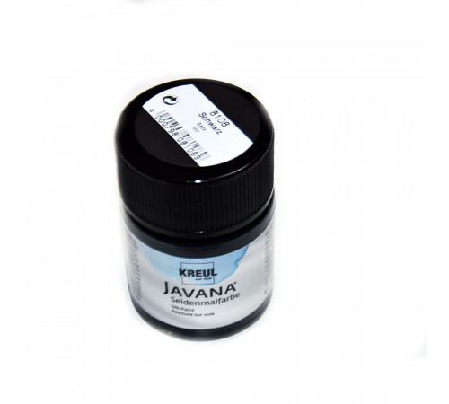 02 черная  8108 Javana краска по шелку 50мл