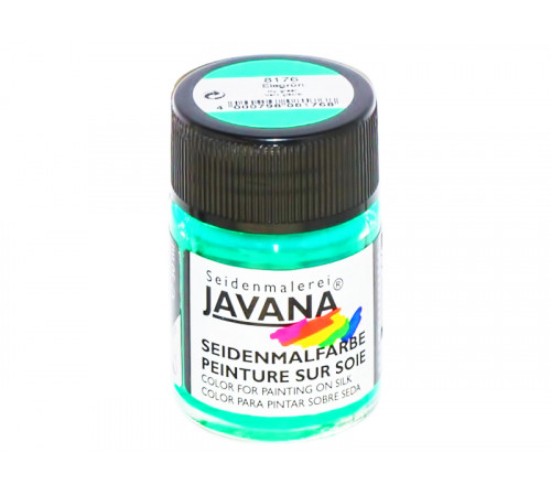 15 зеленая холодная  8176 Javana краска по шелку 50мл