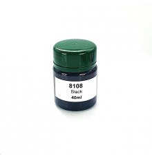 02 черная  8108 Javana краска по шелку 40мл
