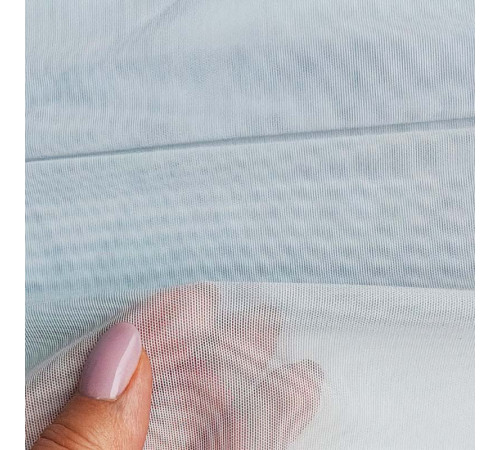 03 Светло-серая сетка-стрейч, Турция