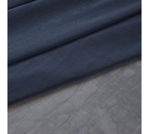 05-1 Серая, цвета грозового неба, сетка-стрейч, Турция