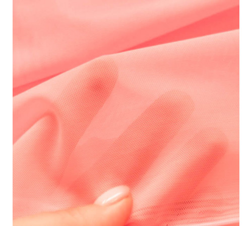 35 Светло-розовая теплая cетка-стрейч, Турция