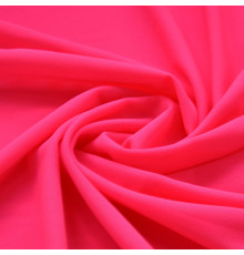 38-1 Флуо-розовая сетка-стрейч, Flo Pink, Турция