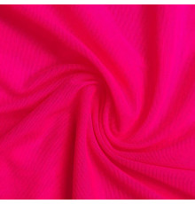 40-2 Флуо-розовая насыщенная сетка-стрейч, Neon Pink, Турция