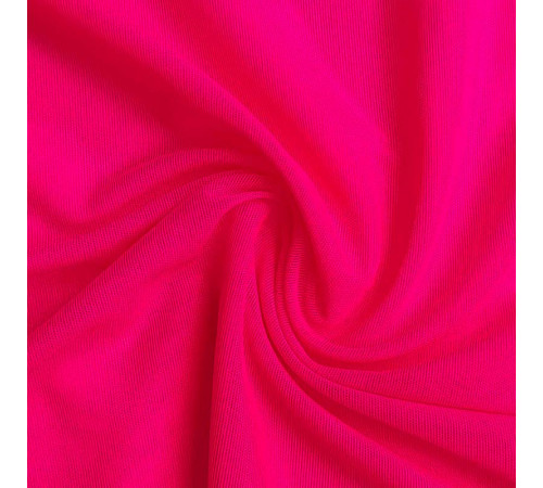 40-2 Флуо-розовая насыщенная сетка-стрейч, Neon Pink, Турция