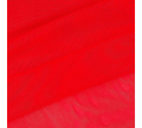 44 Флуо-светло красная стрейч-сетка, Китай