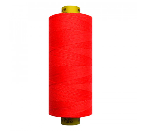 46 Красный мак. Нитки GUTERMANN Mara 120 №16  