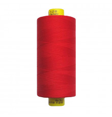 47 Насыщенный красный. Нитки GUTERMANN Mara 120 №365 