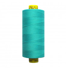 12 Яркий светло-бирюзовый, голубой. Нитки GUTERMANN Mara 120 №5396   