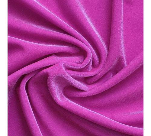 29 Лилово-сиреневый гладкий бархат, Италия, Carvico