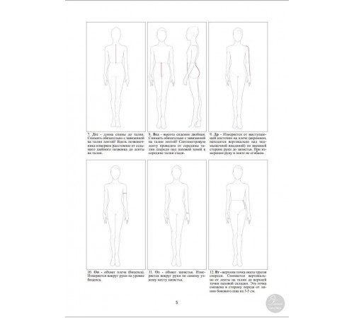 Построение выкройки купальника для художественной гимнастики. PDF-файл